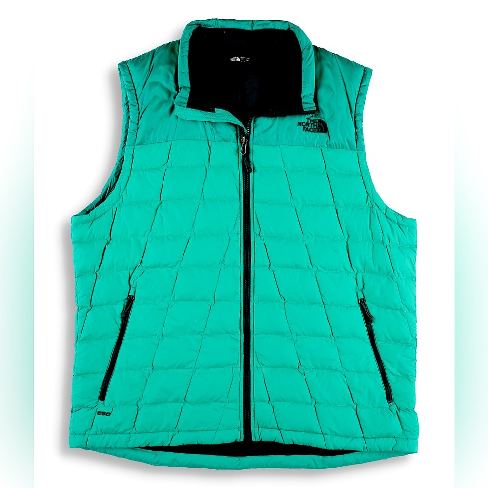 THE NORTH FACE Raven Wood Down Vest (Green) Size Large *NEW*
